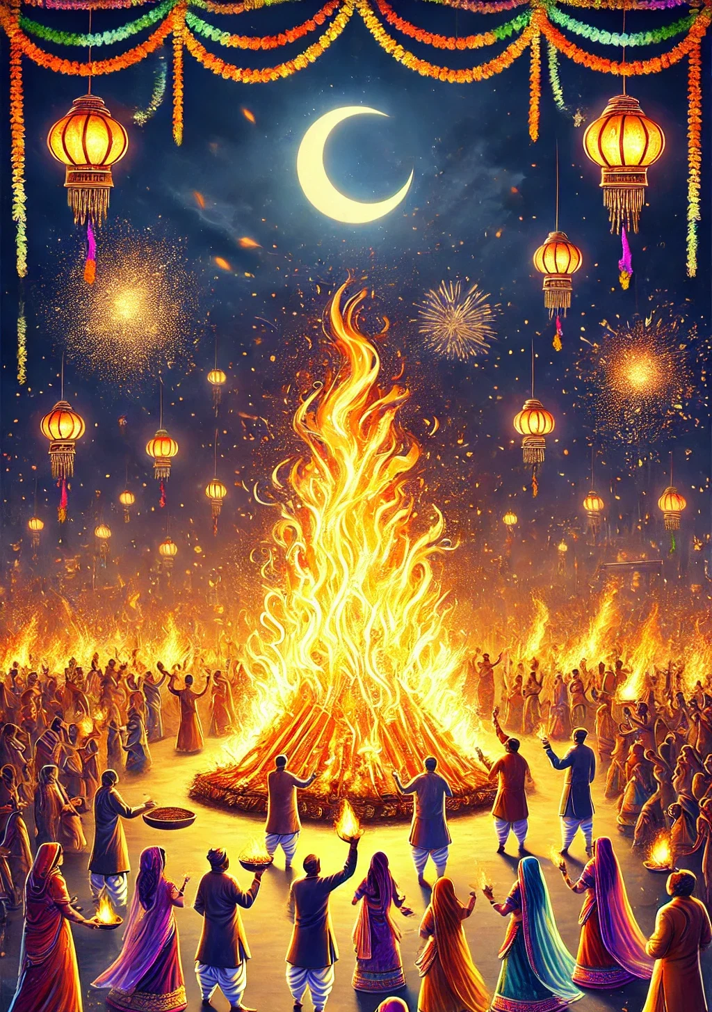 होली (होलिका दहन) – Holi (Holika Dahan)